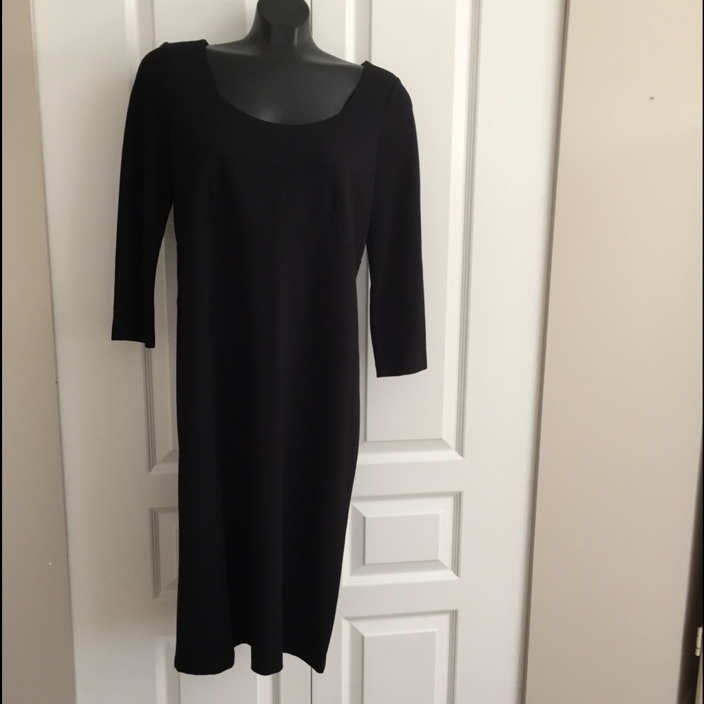 Talbots cotton shift dress in cotton stretch